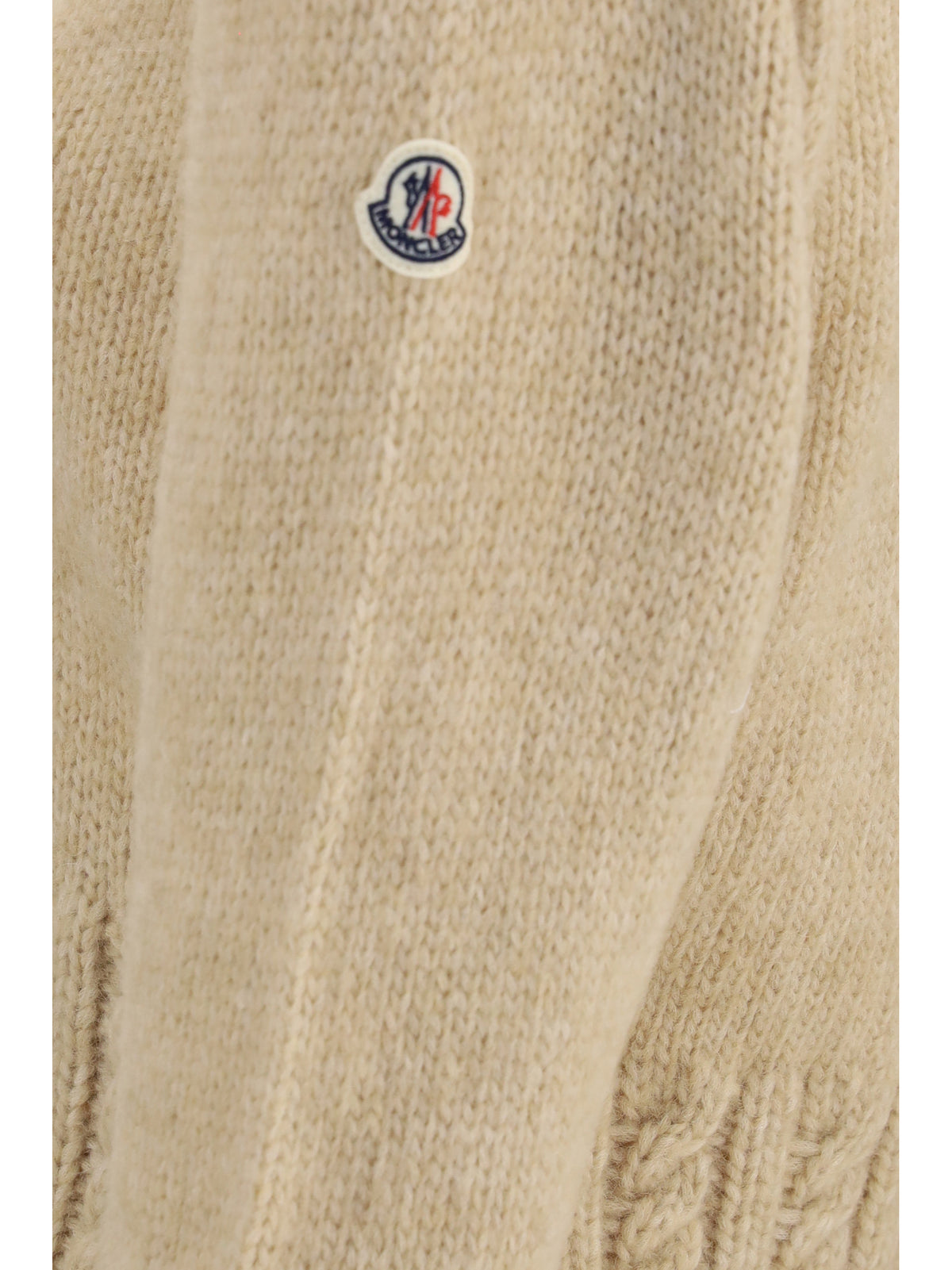 Moncler Alpaca-blend turtleneck Sweater - Light Beige