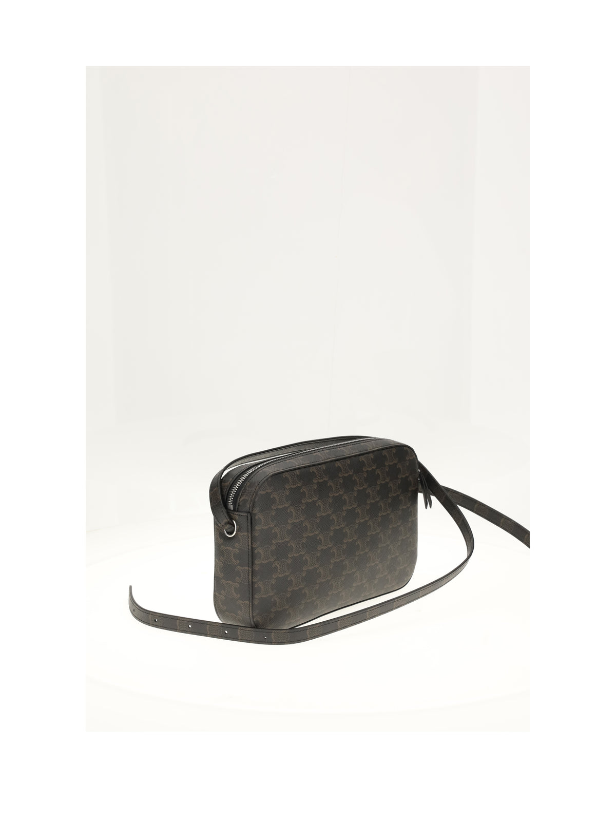 Celine MESSENGER WITH CHARM - Black / Tan