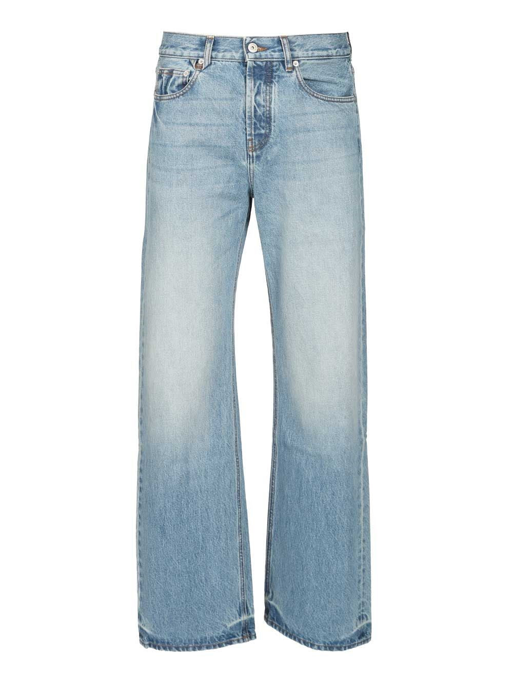 JACQUEMUS Straight Jeans In Denim De-Nîmes
