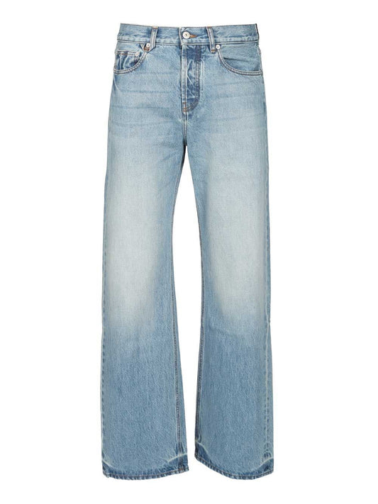 JACQUEMUS Straight Jeans In Denim De-Nîmes