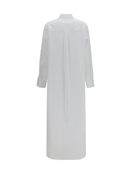 AlaïA Asymmetric cotton poplin Shirt - Blanc