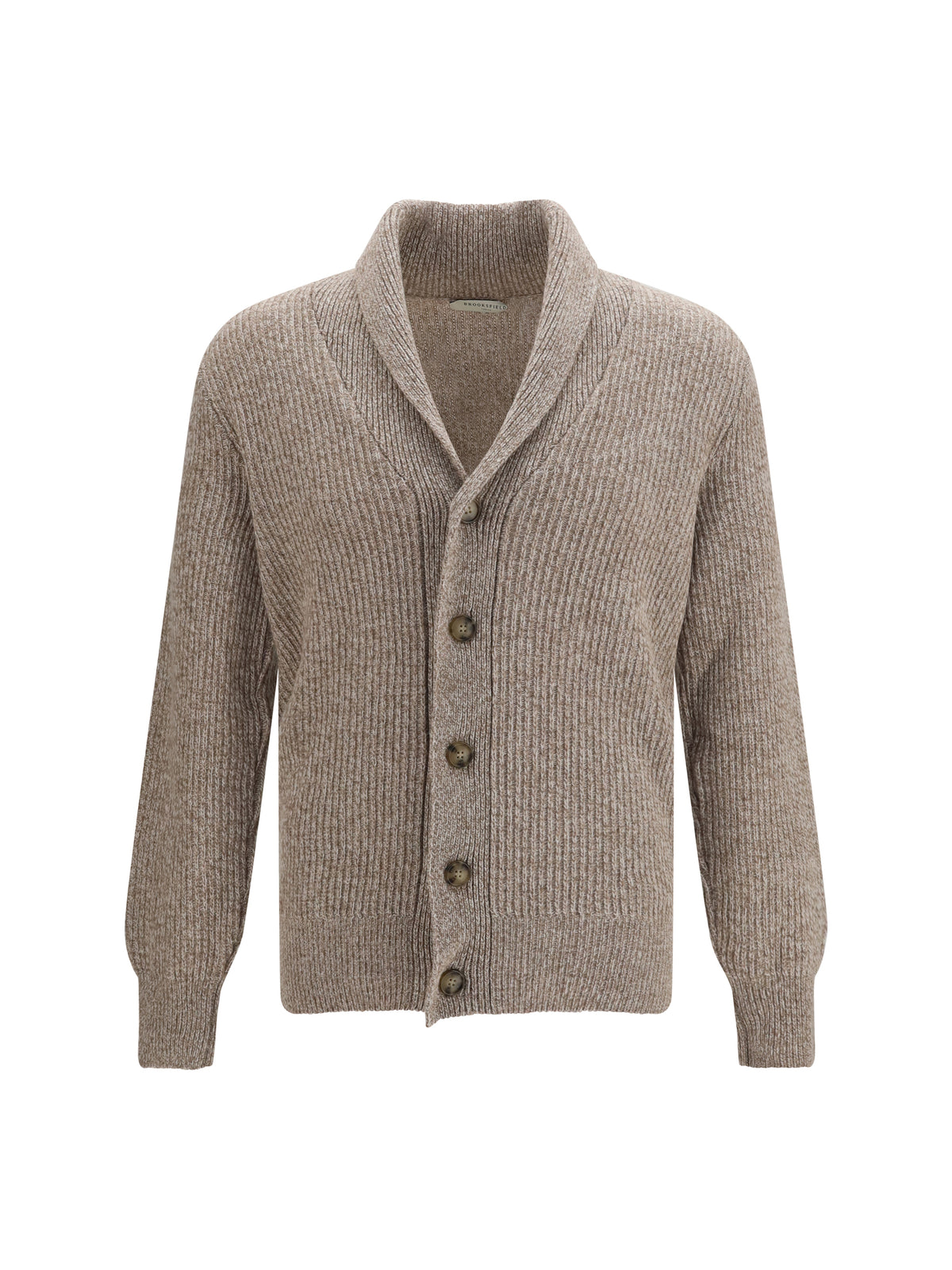 Brooksfield Virgin wool shawl collar Cardigan - Segale