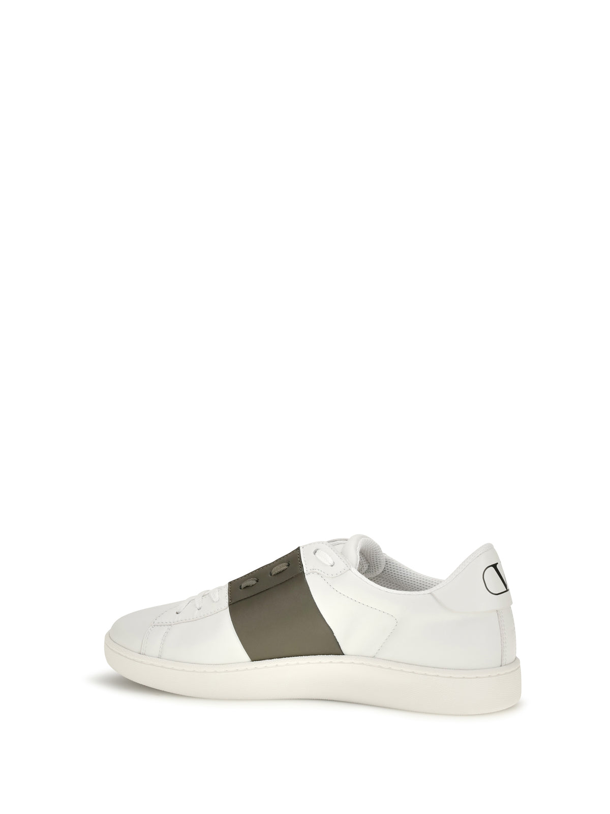 Valentino Garavani Open Sneakers - White/Khaki
