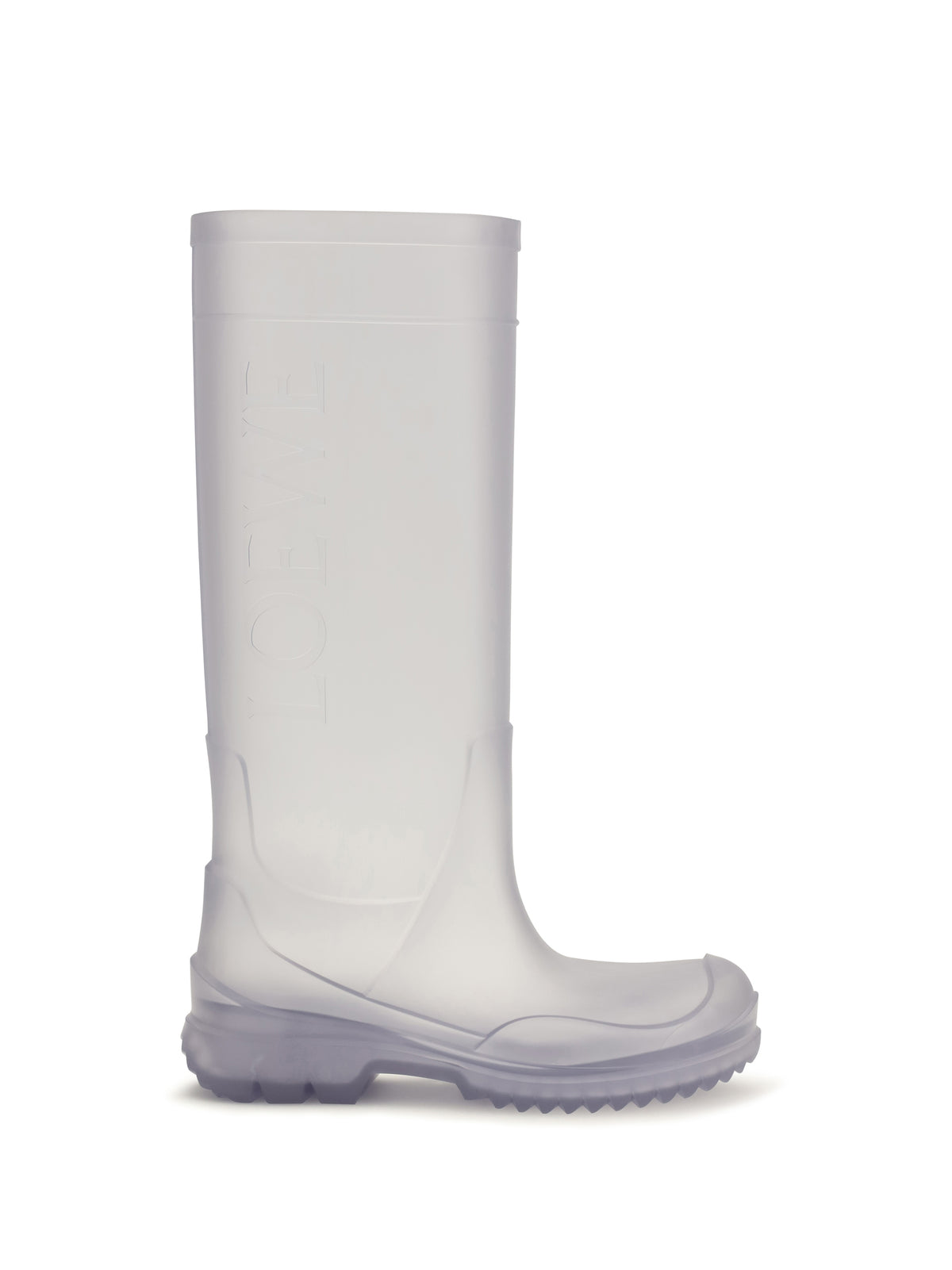 Loewe Logo rubber Rain Boots - Transparent