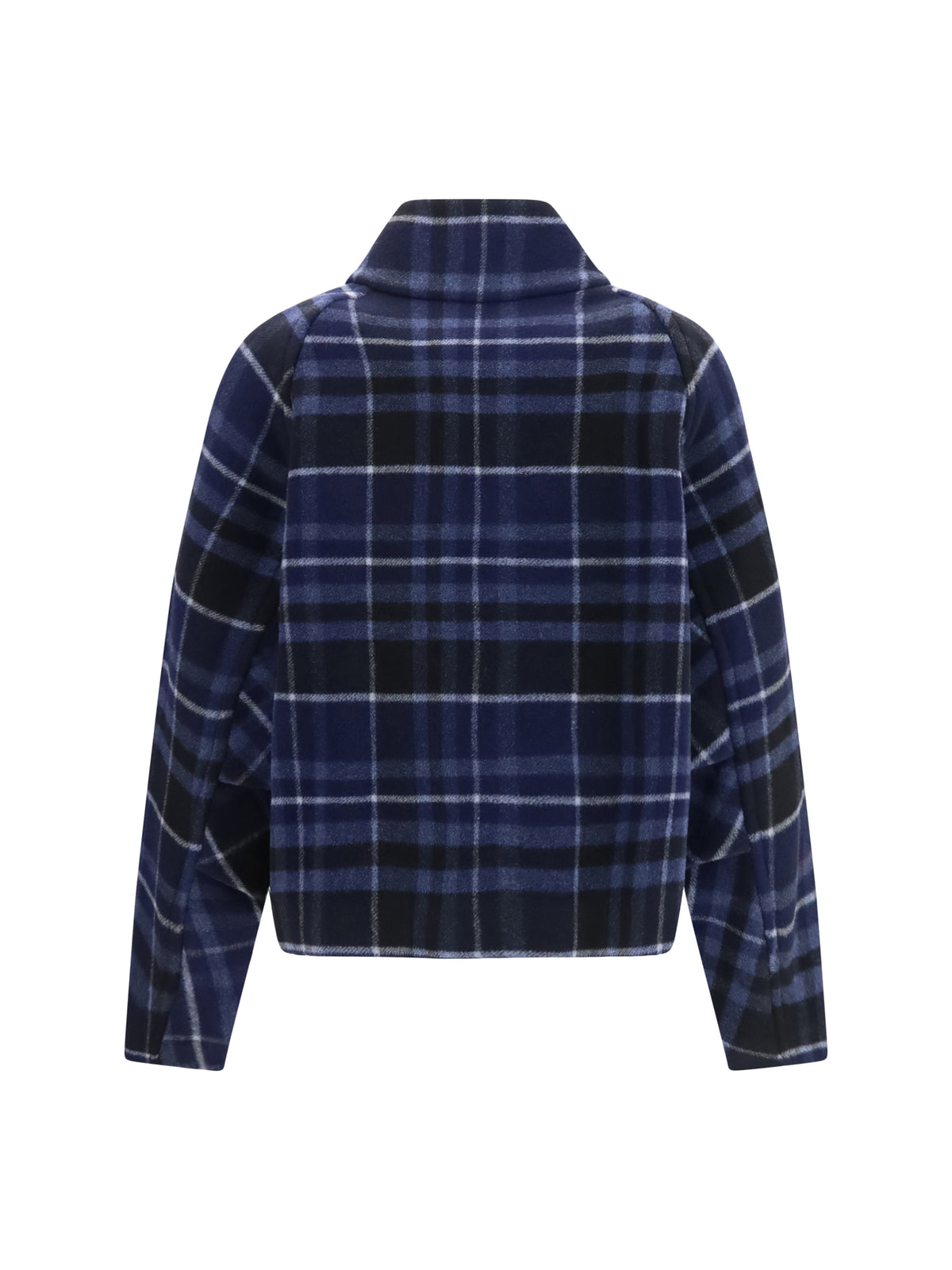 Pinko Campanula check double-cloth Caban - Mult.Nero/Blue