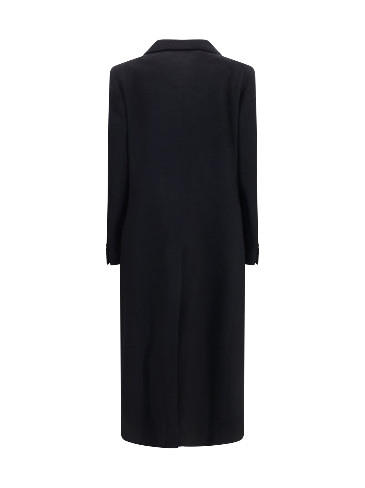 Our Legacy Manta coat in mohair and wool blend - Black Hairy