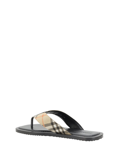 BURBERRY Pavilion Check Sandal