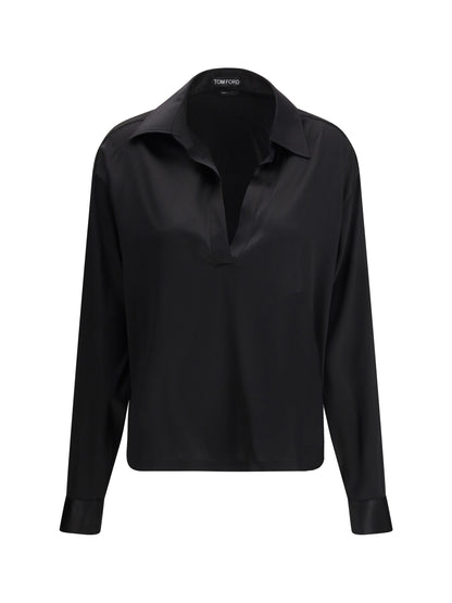 TOM FORD Stretch Silk Shirt