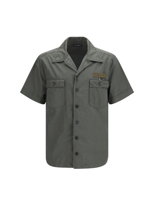 DOLCE & GABBANA Short-sleeve Shirt with chest pocket