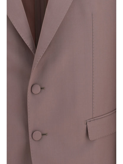 DOLCE & GABBANA Single-breasted wool poplin Jacket