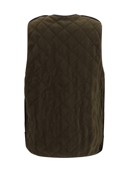 Barbour Polarquilt quilted zip Vest - Olive