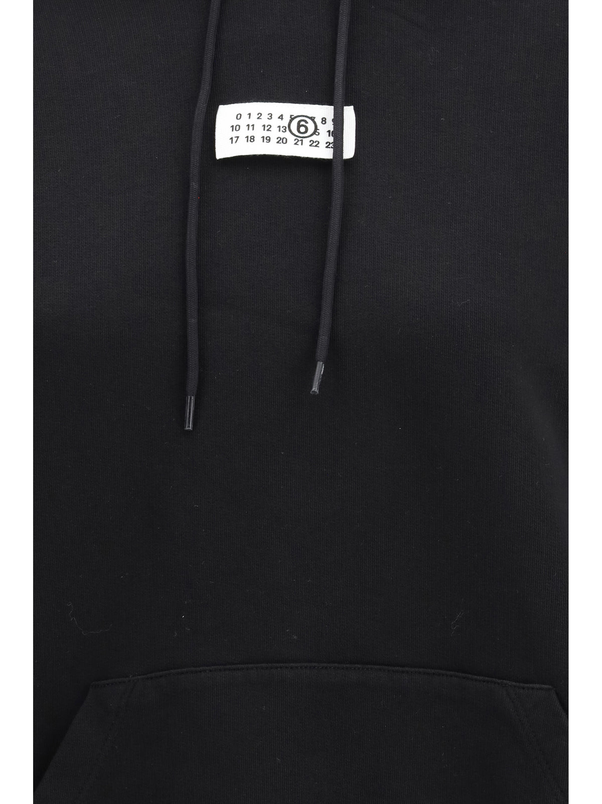 MM6 Maison Margiela Cotton Hoodie - Black
