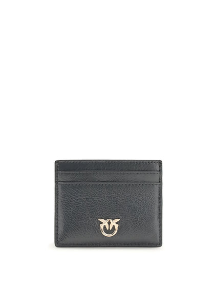 PINKO Shiny leather Card Holder