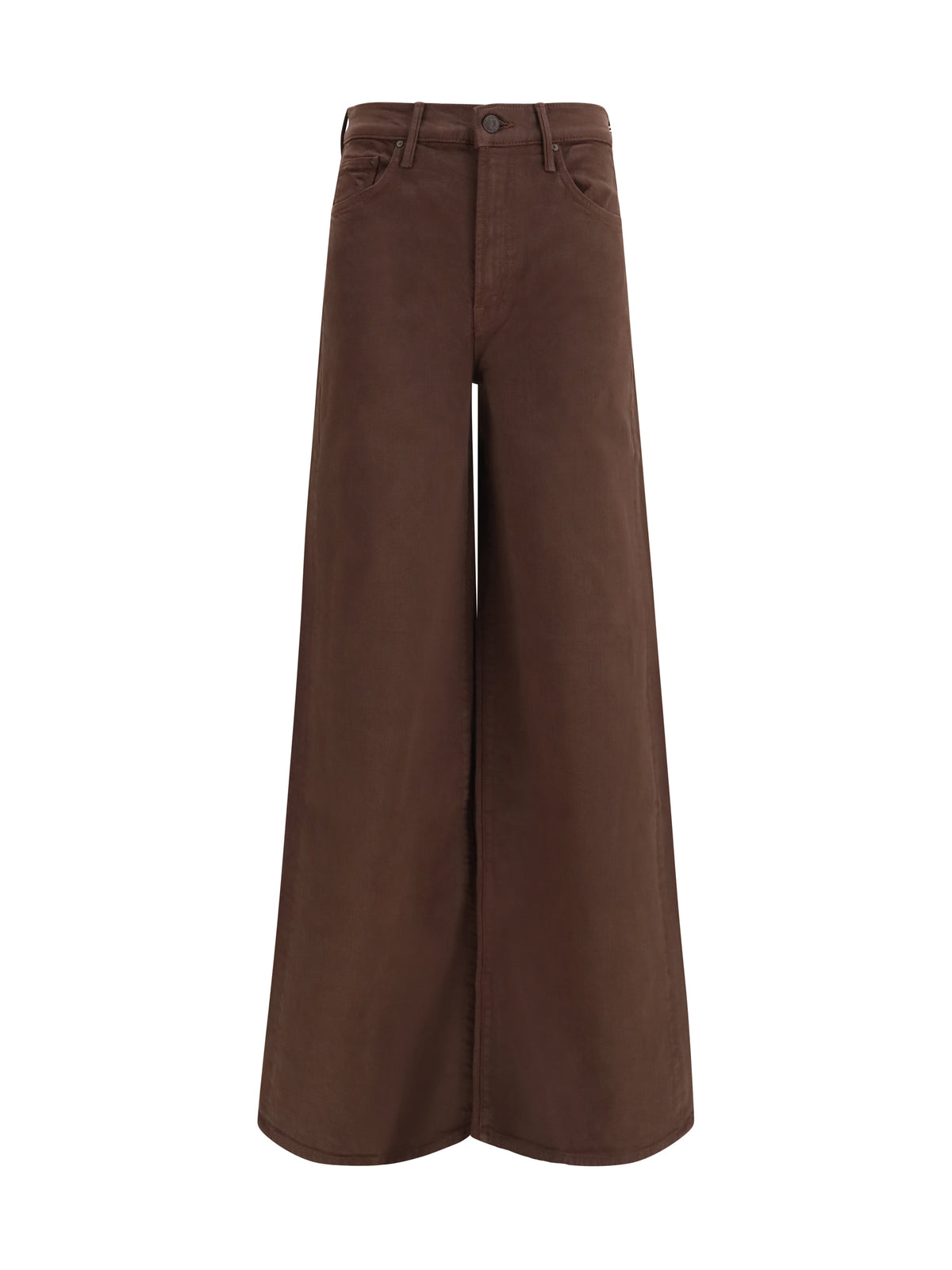 Mother The Undercover Sneak Jeans - Chocolate Brown