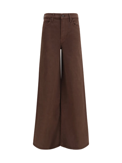 Mother The Undercover Sneak Jeans - Chocolate Brown