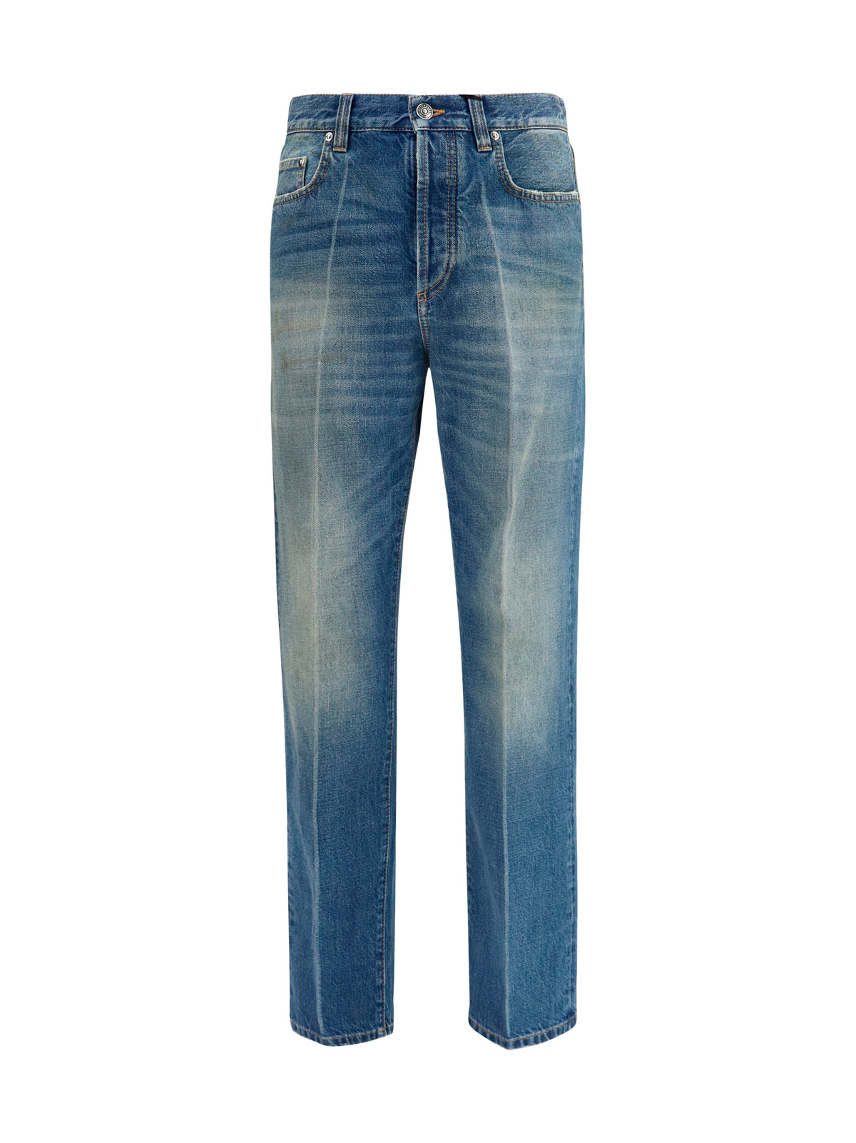 Versace Straight-leg denim Jeans - Medium Blue