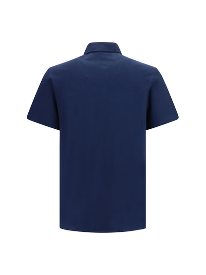 VALENTINO Cotton piqué Polo with VLogo