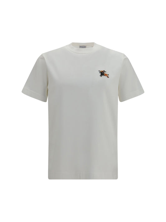 Burberry Cotton T-shirt - Chalk