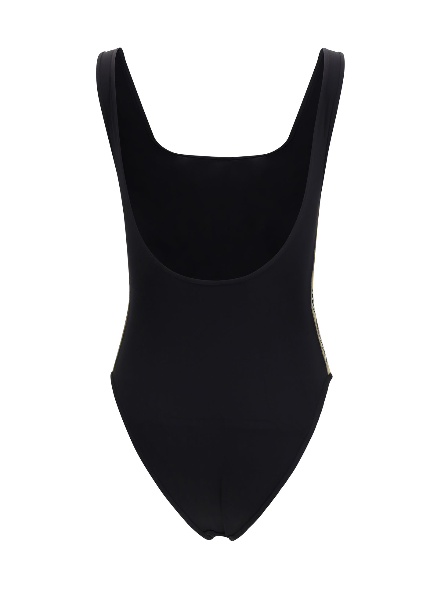 BURBERRY One-piece Swimsuit with Check trim