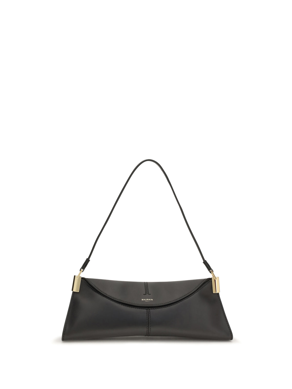 Balmain Small 64-83 Shoulder Bag - Noir