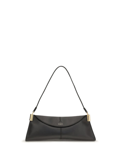 Balmain Small 64-83 Shoulder Bag - Noir