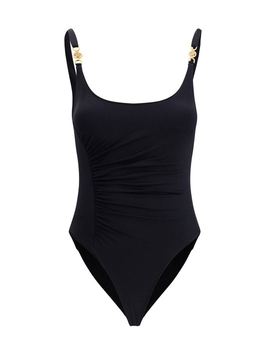 VERSACE Medusa ’95 Gathered Swimsuit