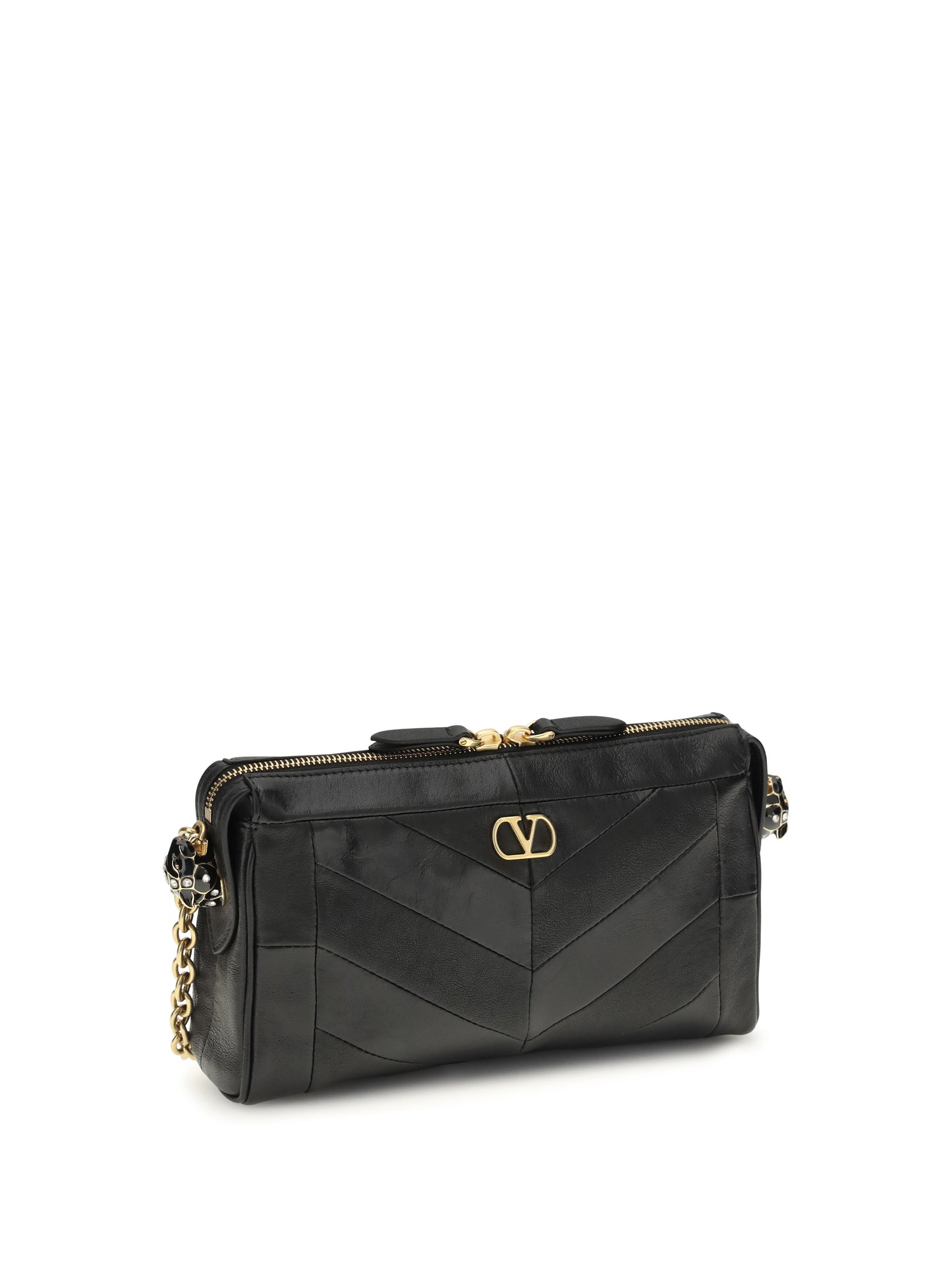 VALENTINO GARAVANI Panthea small chevron Shoulder Bag