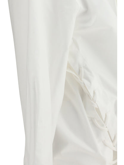BALENCIAGA Lace-up cotton Shirt