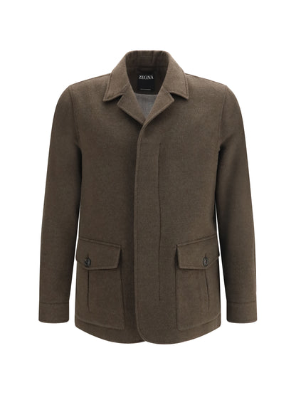 Zegna Falcon Oasi Cashmere Elements Jacket - 001