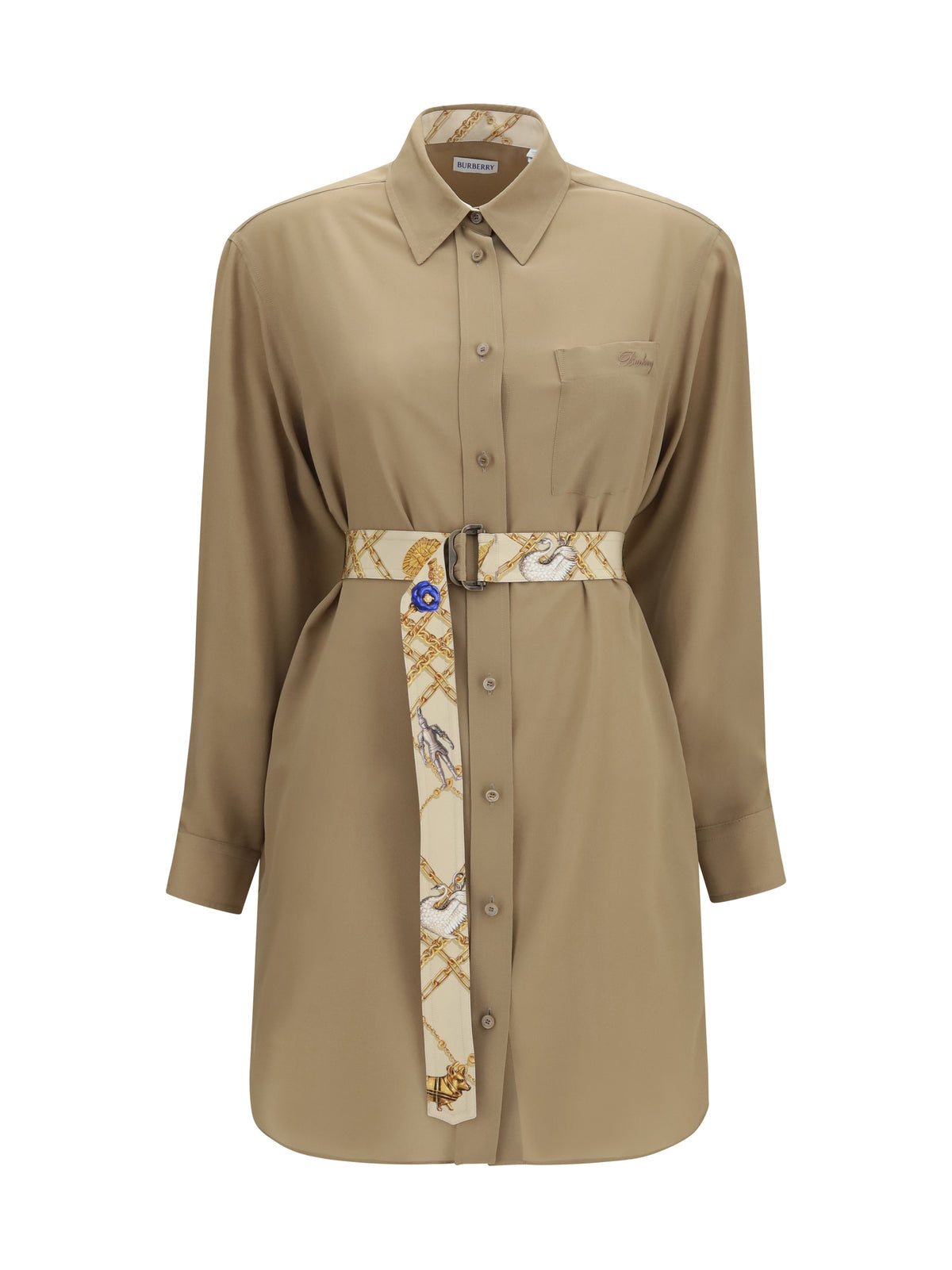 Burberry Silk crêpe de chine shirt Dress - Puddle