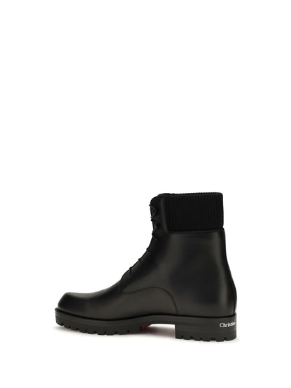 Christian Louboutin Trapman TCT 2 leather Ankle Boots - Black
