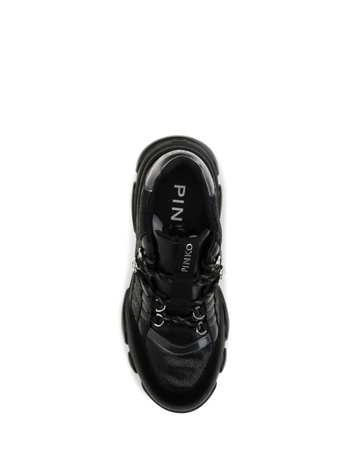 Pinko Athena suede Sneakers - Black