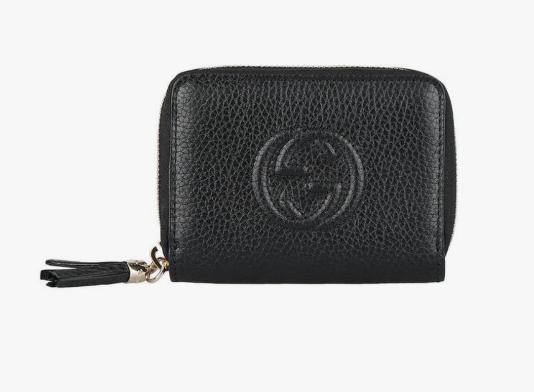 Gucci Soho Zipper Tassel Half Wallet