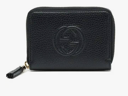 Gucci Soho Zipper Tassel Half Wallet