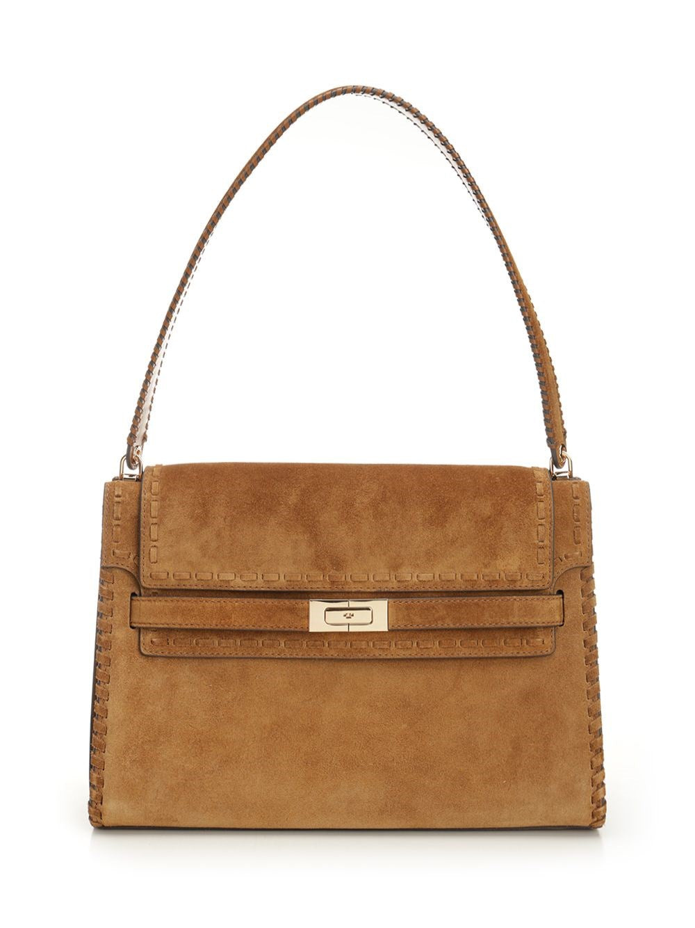 Tory Burch Large Shoulder Bag "Lee Radziwill" - Brown