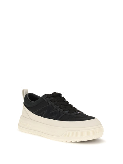 Moncler Altive Sneakers in nubuck and suede - Black