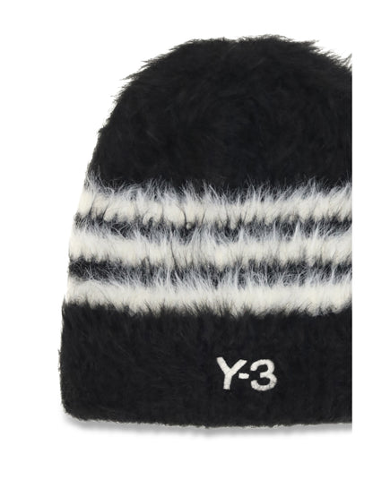 Y-3 Beanie Stripes - Black