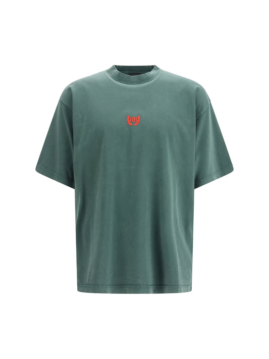 BALENCIAGA BB logo embroidered T-Shirt