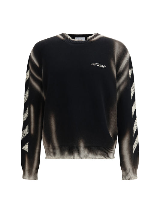 OFF-WHITE Diag Corrosion Sweater