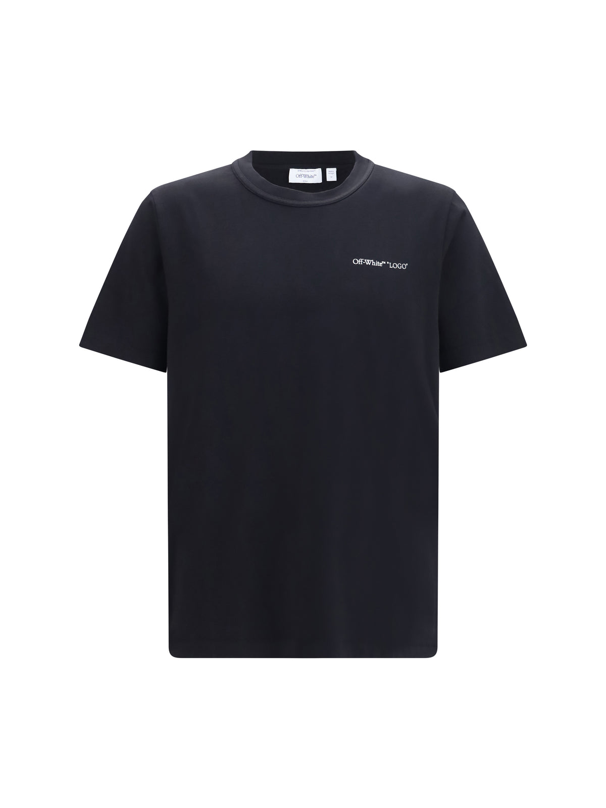 Off-White Logo Quote T-shirt - Black