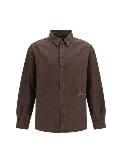 Jacquemus Simon de-Nîmes Denim Shirt - Brown