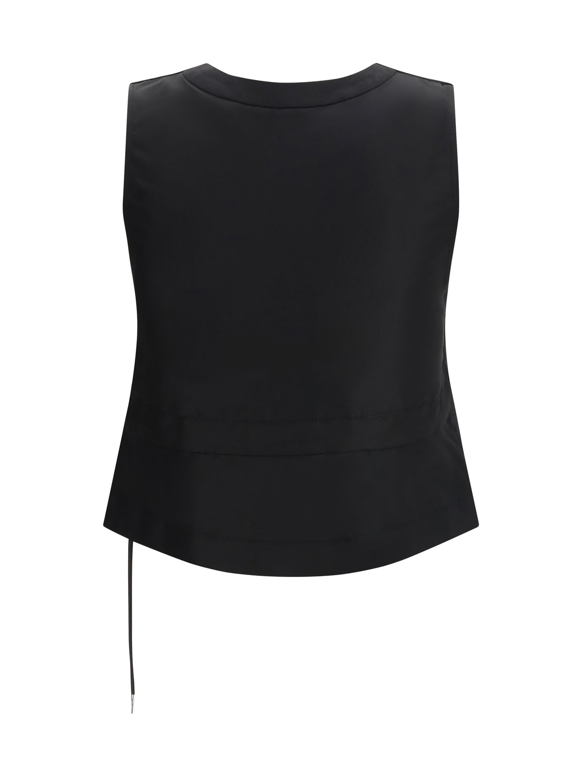 Sacai Twill Vest - Black