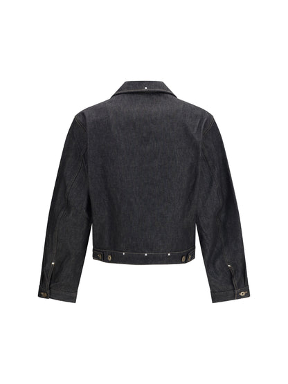 LEMAIRE Trucker denim Jacket with studs