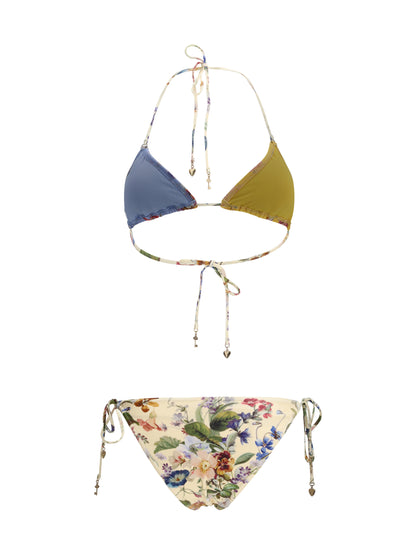 ZIMMERMANN Patience Spliced Tri Bikini