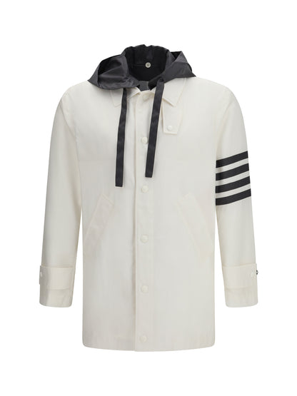 THOM BROWNE Unconstructed hooded Bal Collar