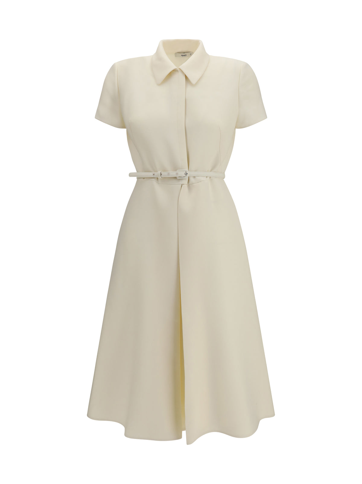 Fendi Wool and silk Dress - Ivory