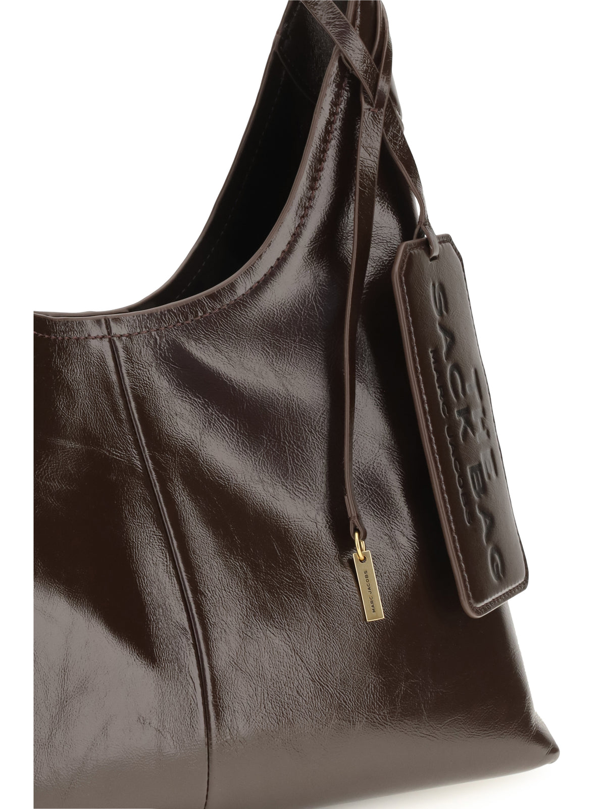 Marc Jacobs Sack Leather Shoulder Bag - Fondant