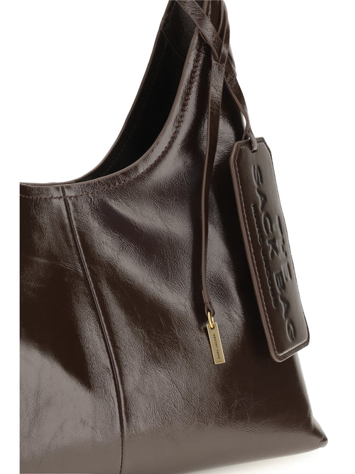 Marc Jacobs Sack Leather Shoulder Bag - Fondant