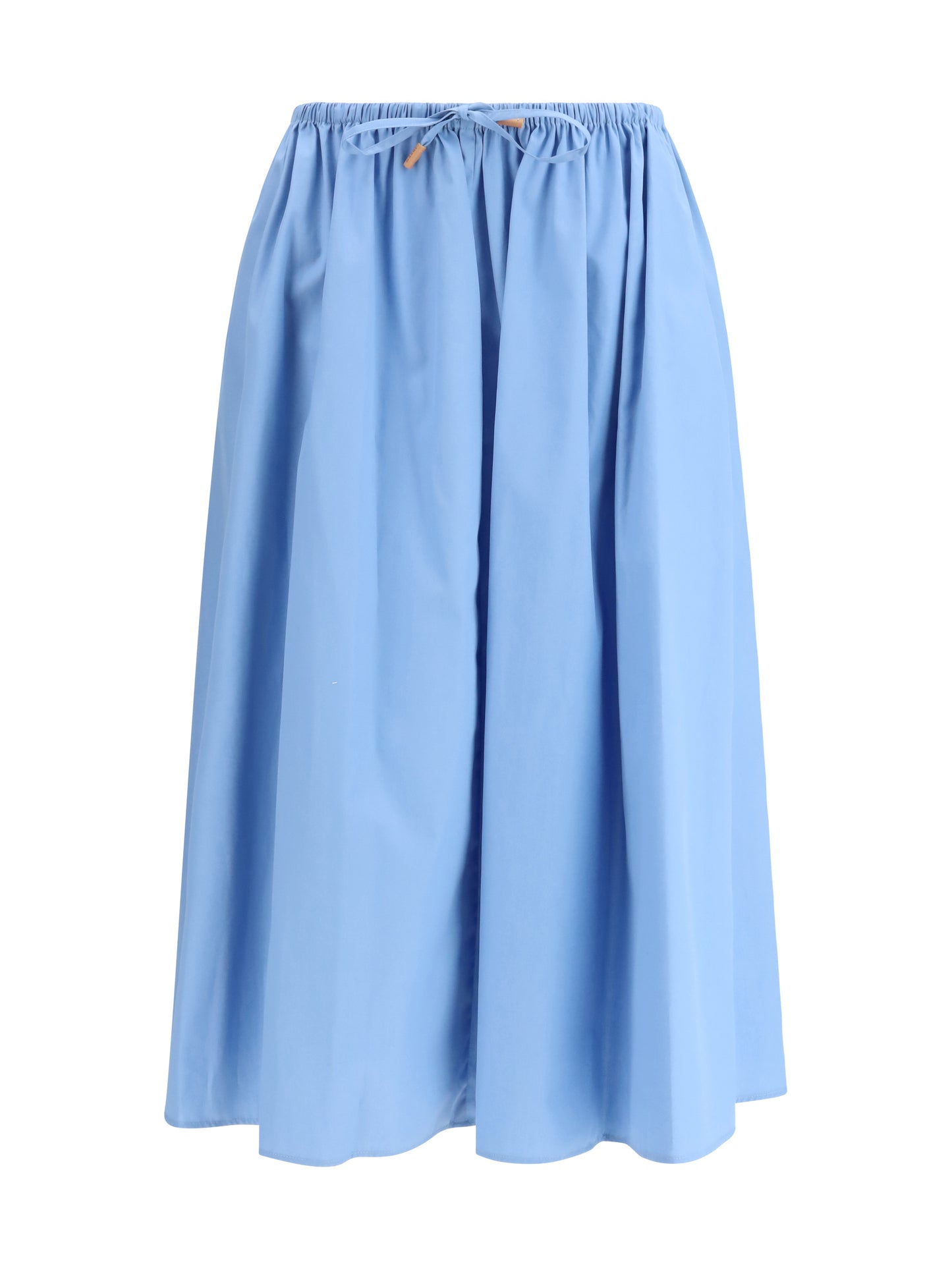 MARNI Poplin Drawstring Skirt
