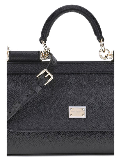 DOLCE & GABBANA Sicily small leather Handbag